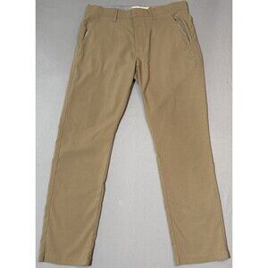 Taylor Vintage Originals Canaan Comfort Stretch Waist Men’s 34x30 Khaki Pants